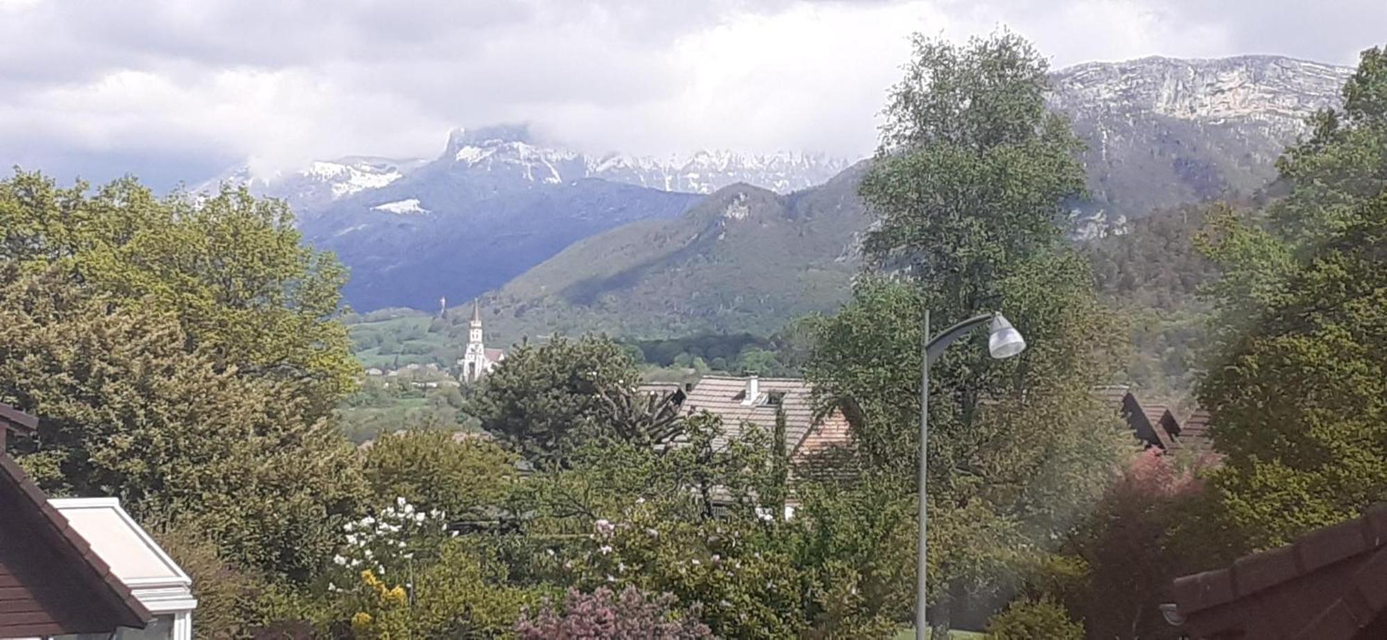 Apartamento Chambre indépendante pour 1 personne sur jardin au calme Annecy Exterior foto